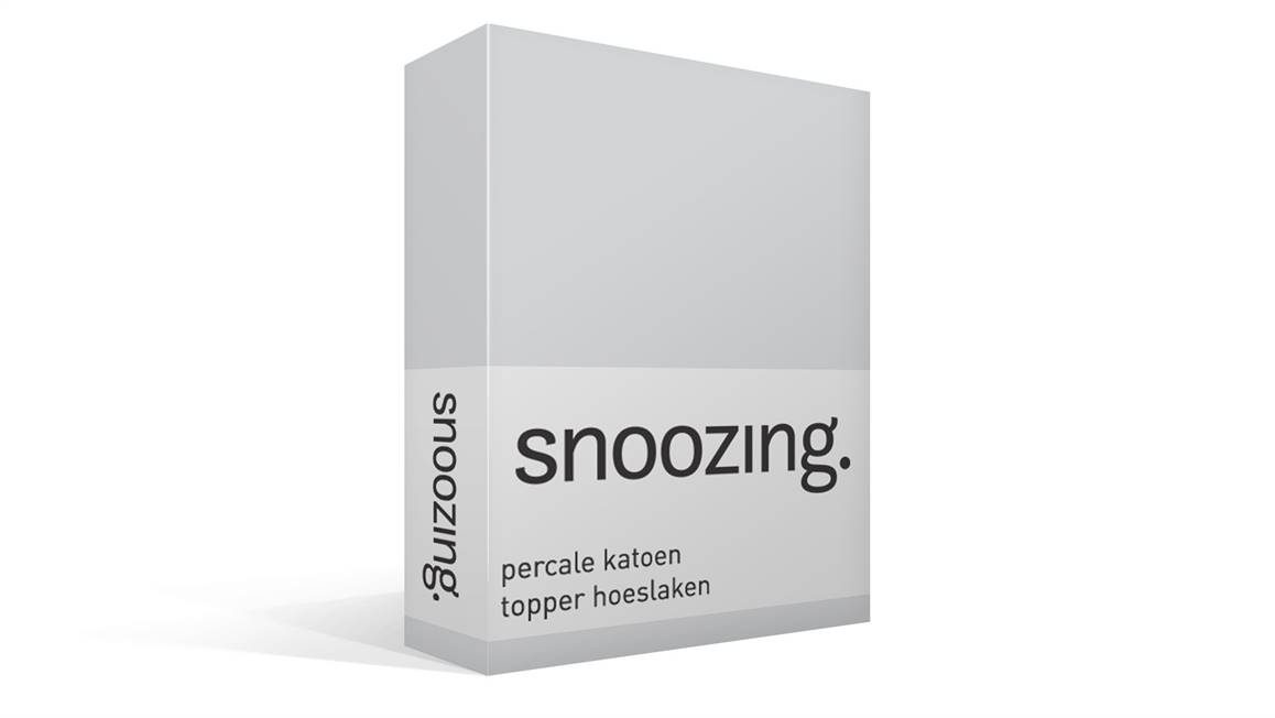 Snoozing drap-housse surmatelas percale