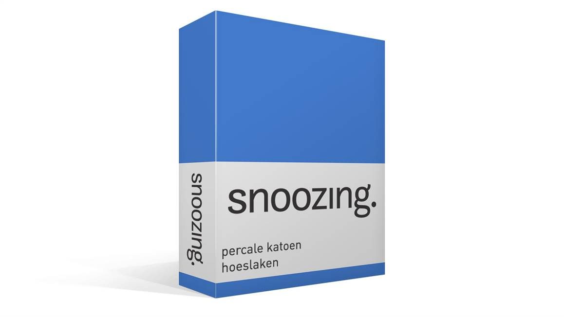 Snoozing drap-housse percale