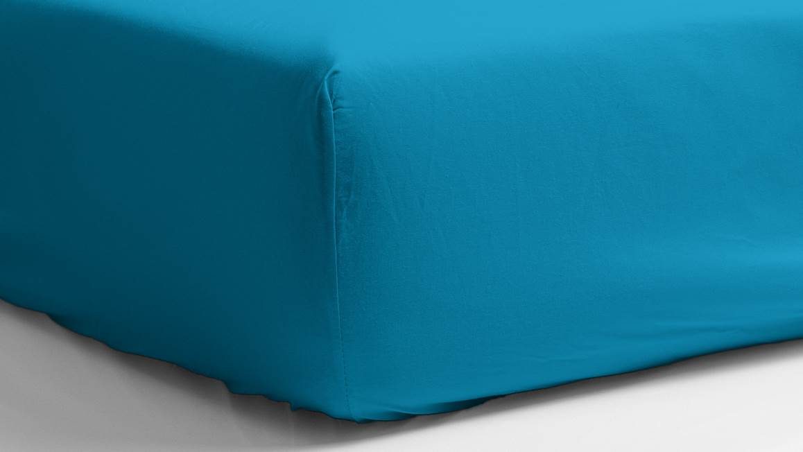 Snoozing drap-housse percale