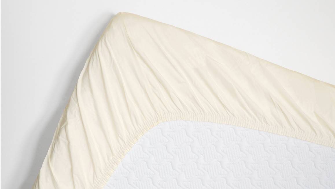 Snoozing drap-housse percale