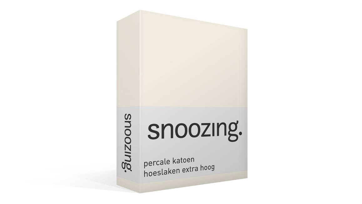 Snoozing drap-housse grand bonnet percale