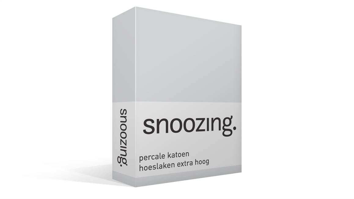 Snoozing drap-housse grand bonnet percale