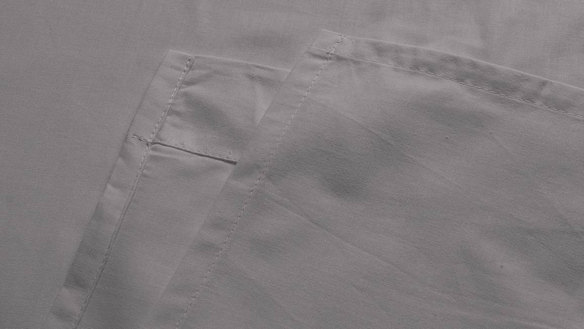 Snoozing drap percale