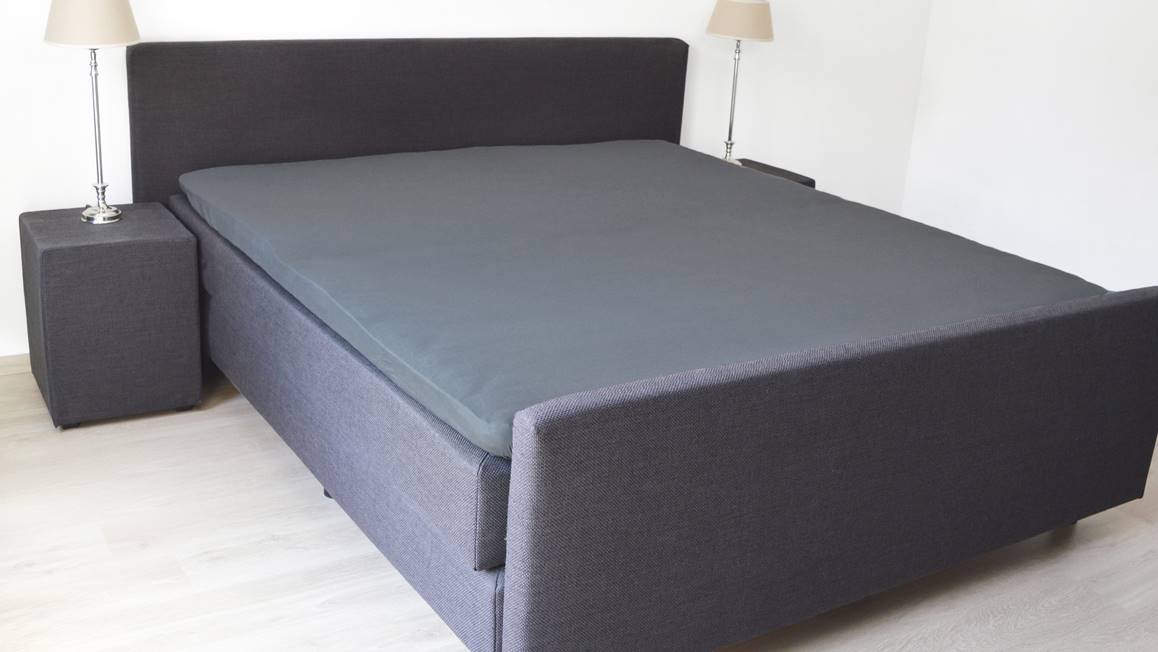 Snoozing drap-housse surmatelas satin