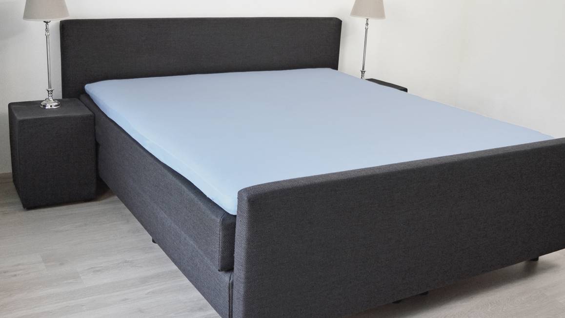 Snoozing drap-housse surmatelas satin