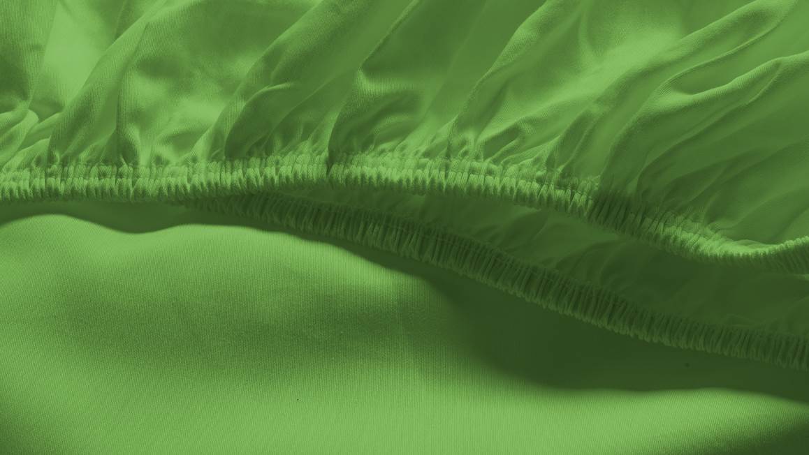 Snoozing drap-housse satin