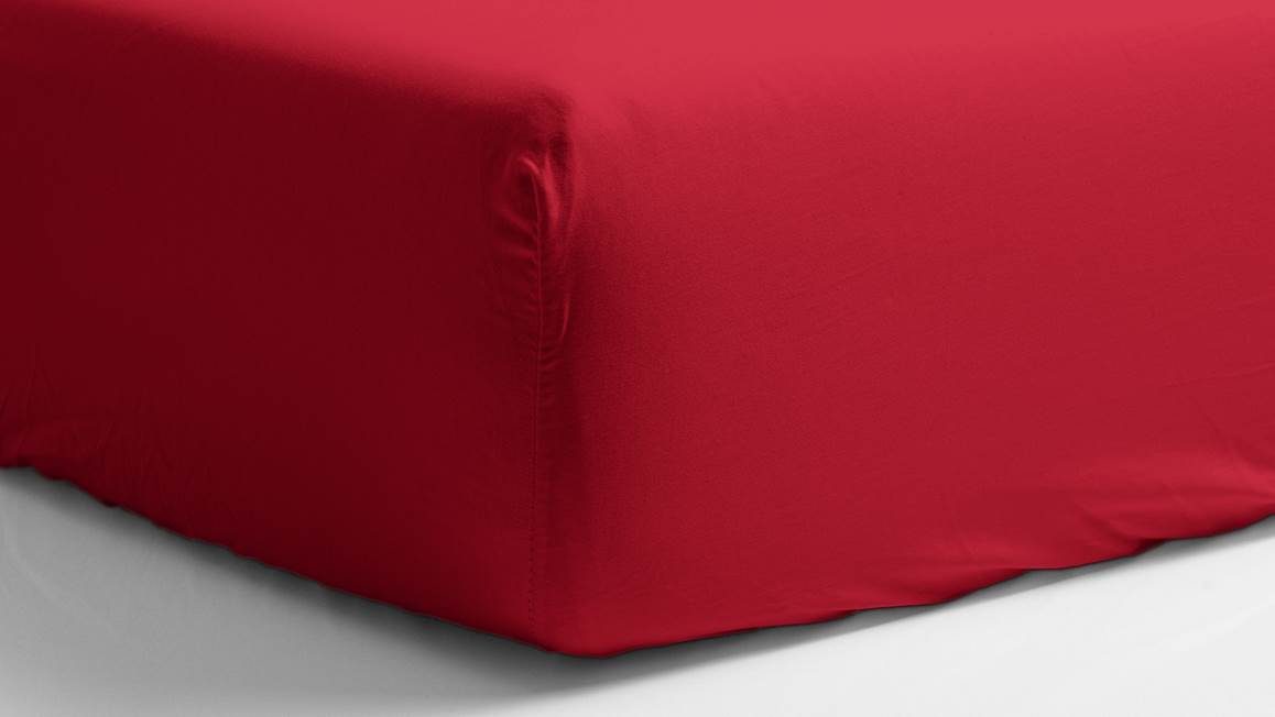 Snoozing drap-housse satin