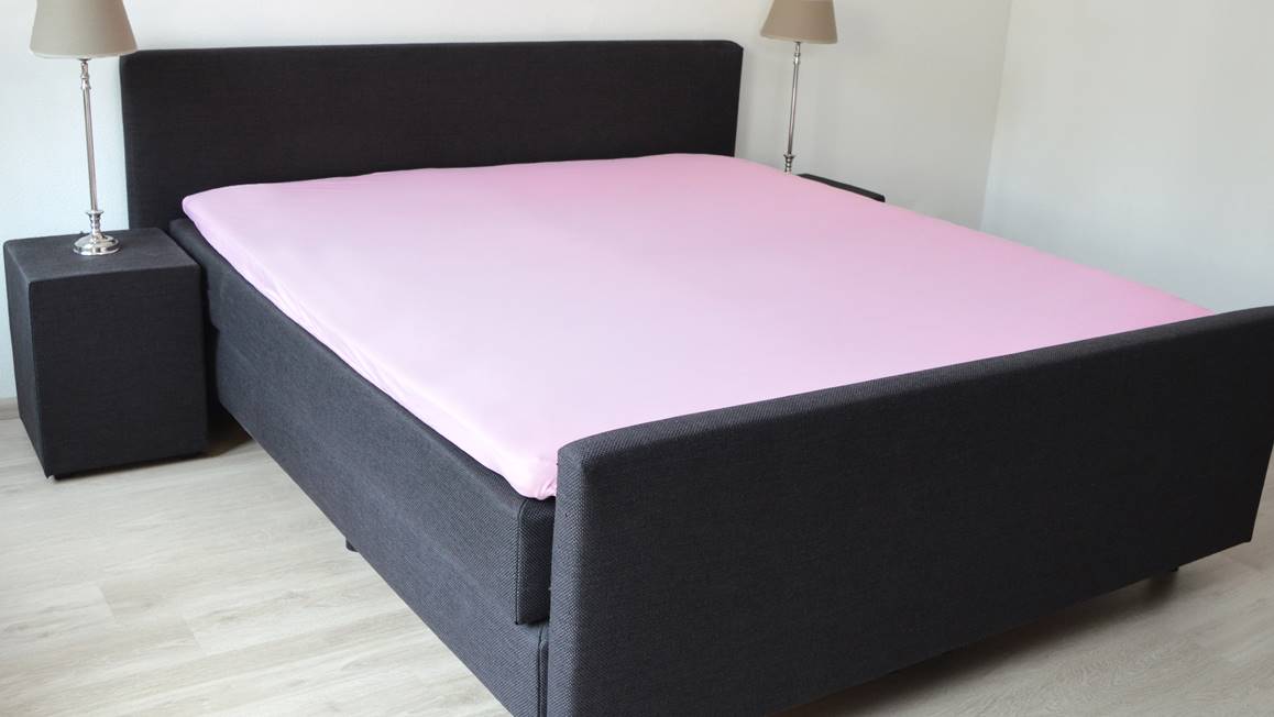 Snoozing drap-housse surmatelas satin