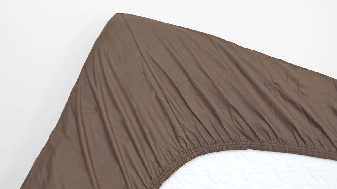 Snoozing drap-housse satin