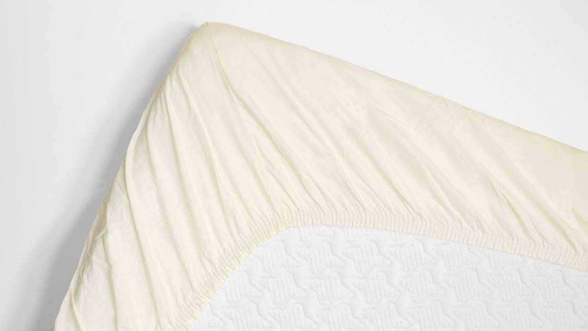 Snoozing drap-housse satin