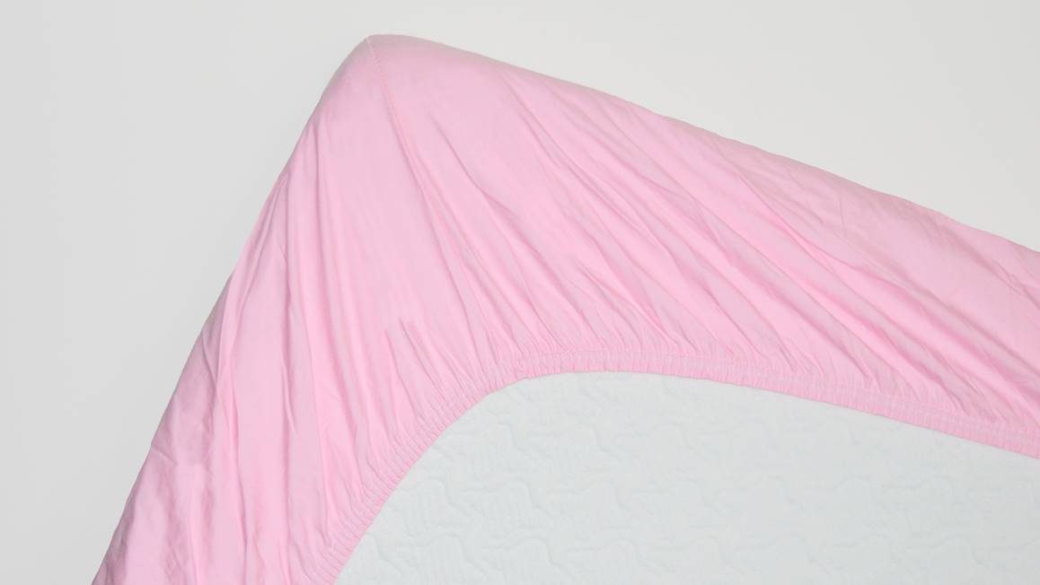 Snoozing drap-housse satin