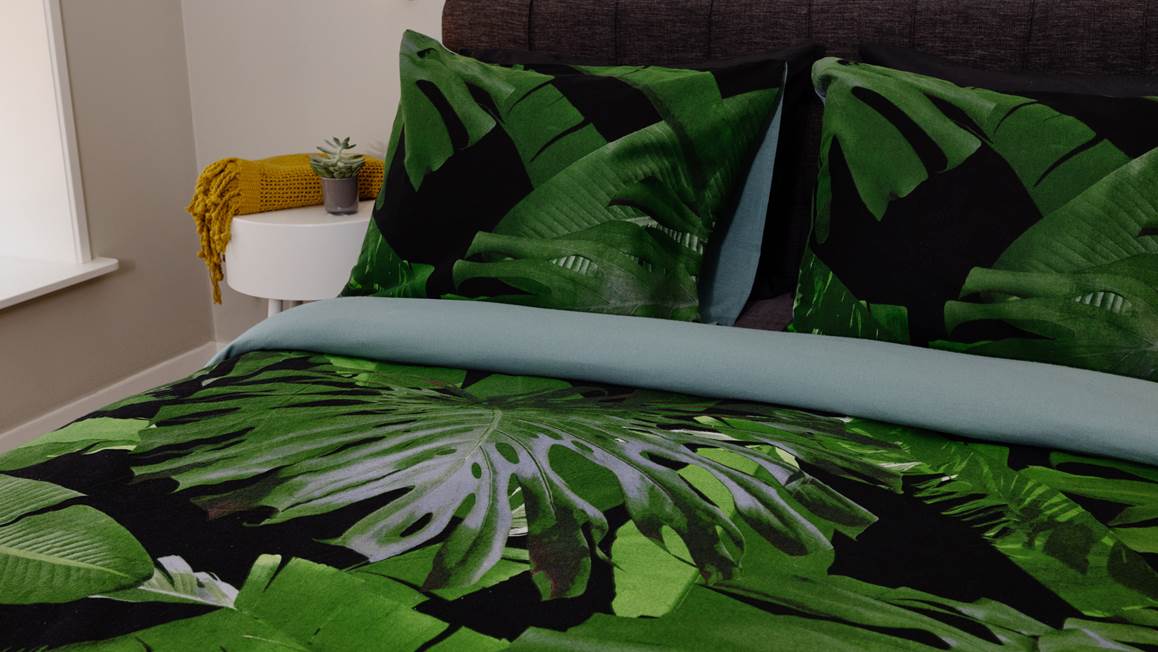 Snoozing Jungle housse de couette