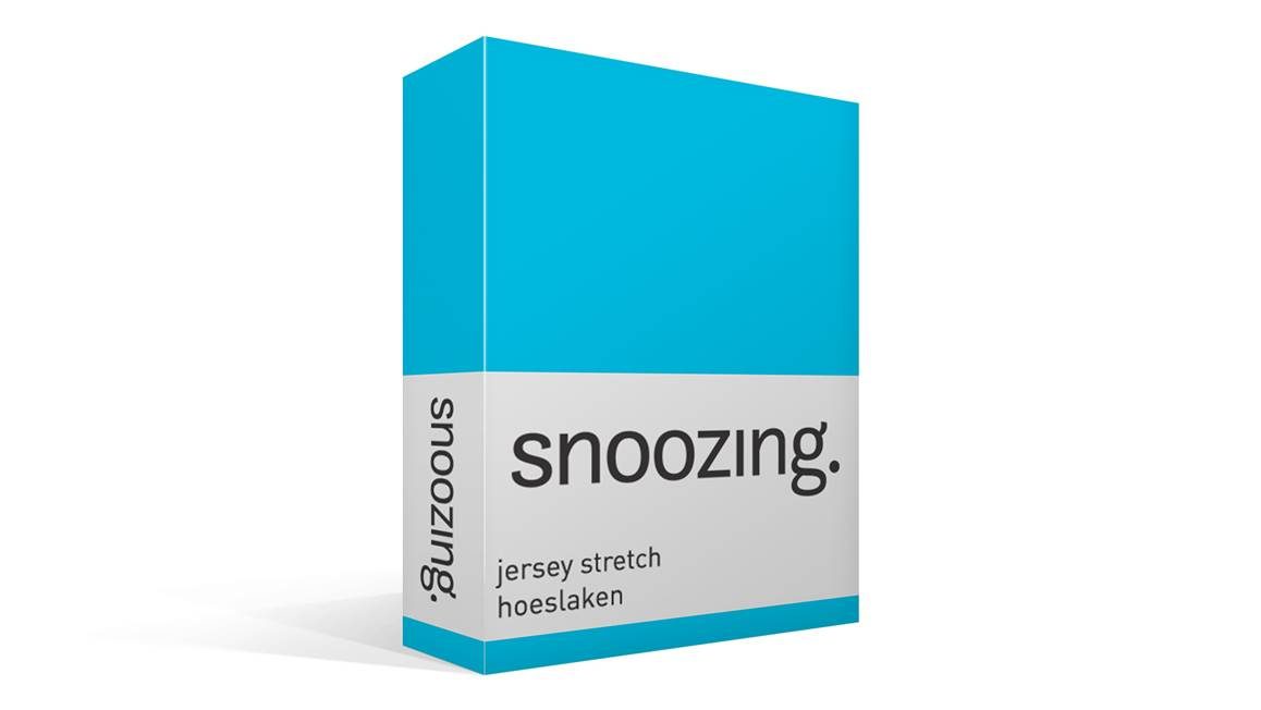 Snoozing drap-housse jersey stretch