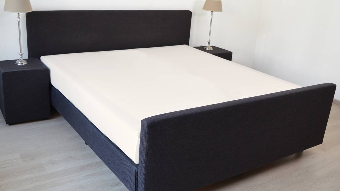 Snoozing drap-housse jersey stretch