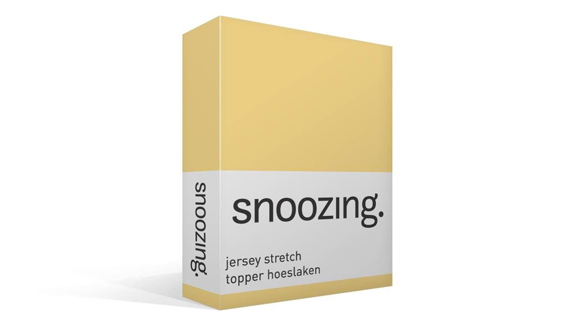 Snoozing drap-housse surmatelas jersey stretch