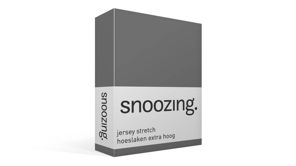 Snoozing drap-housse grand bonnet jersey stretch