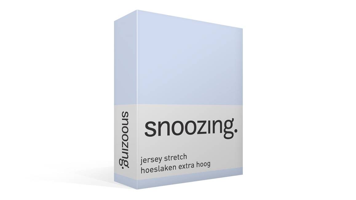 Snoozing drap-housse grand bonnet jersey stretch