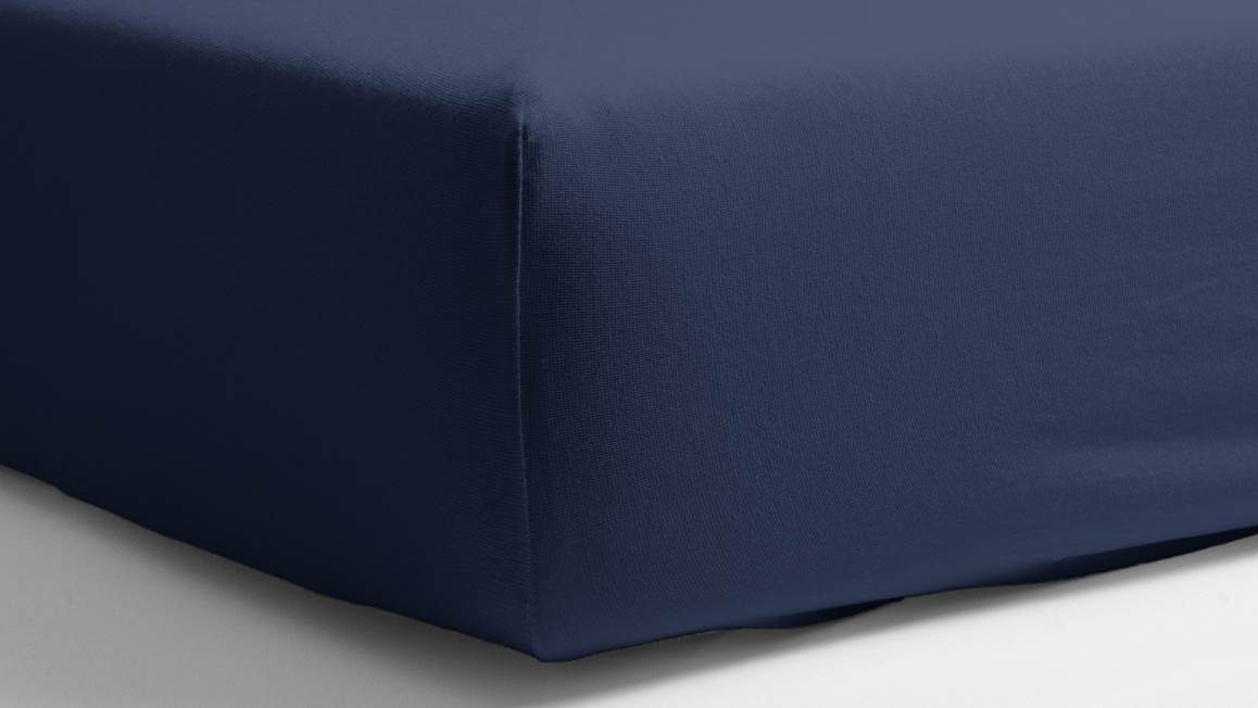 Snoozing drap-housse jersey stretch