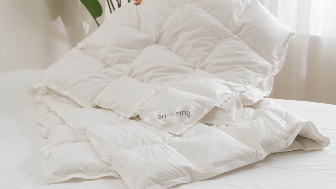 Snoozing Matterhorn couette hiver duvet