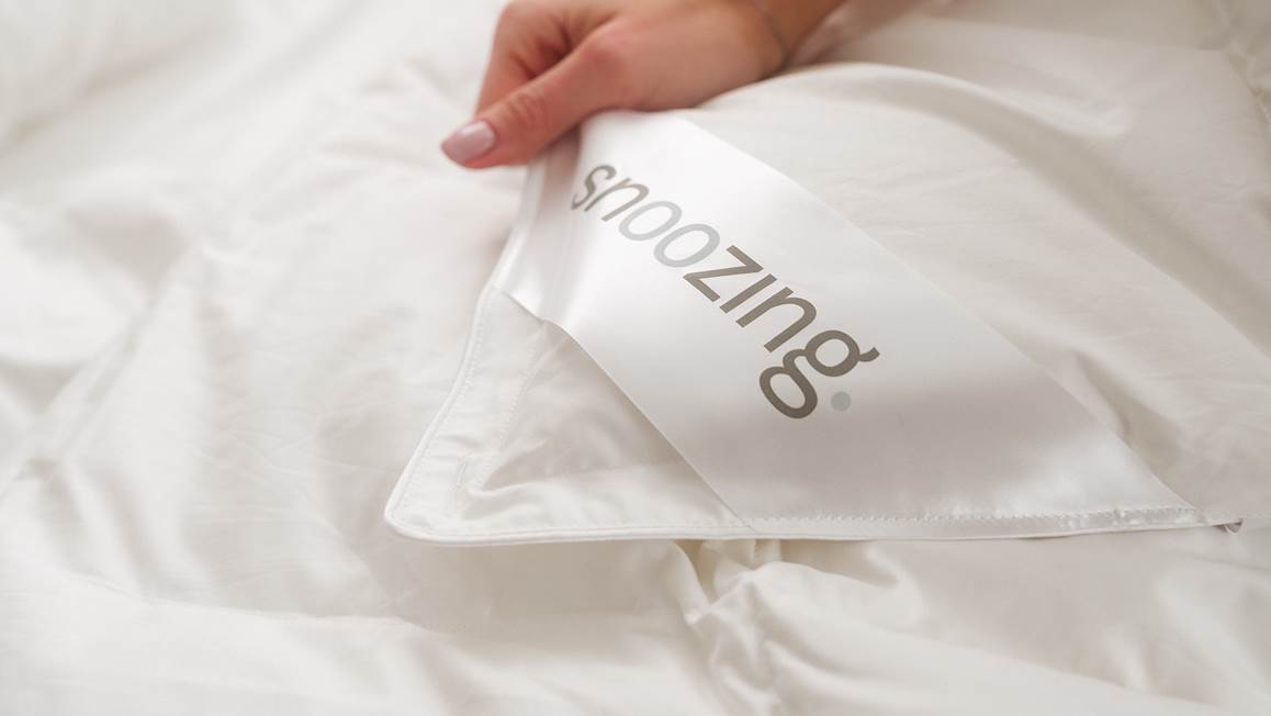 Snoozing Matterhorn couette hiver duvet