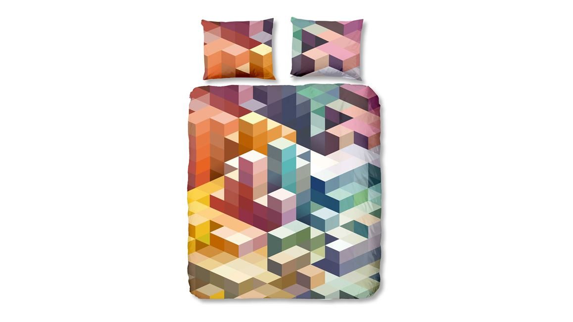 Good Morning Cubes housse de couette