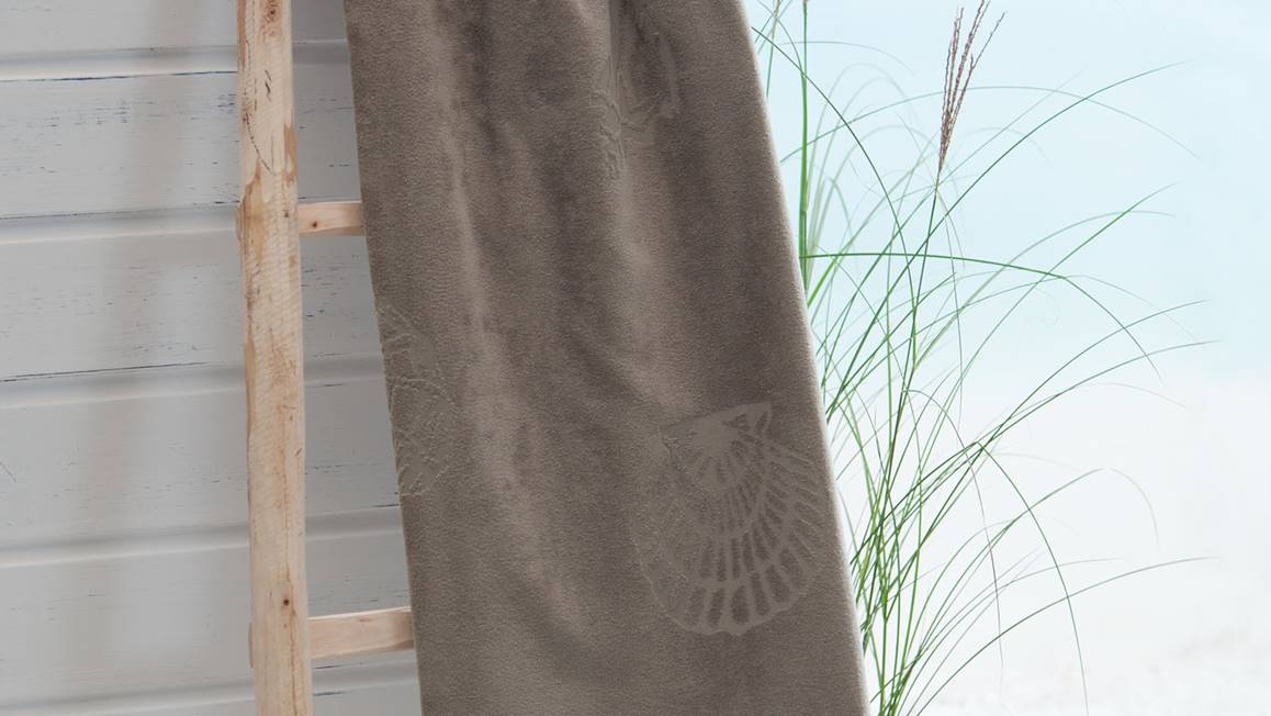 Seahorse Shells drap de plage