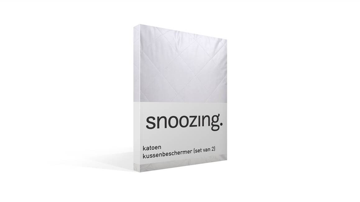 Snoozing protège-oreillers (lot de 2)