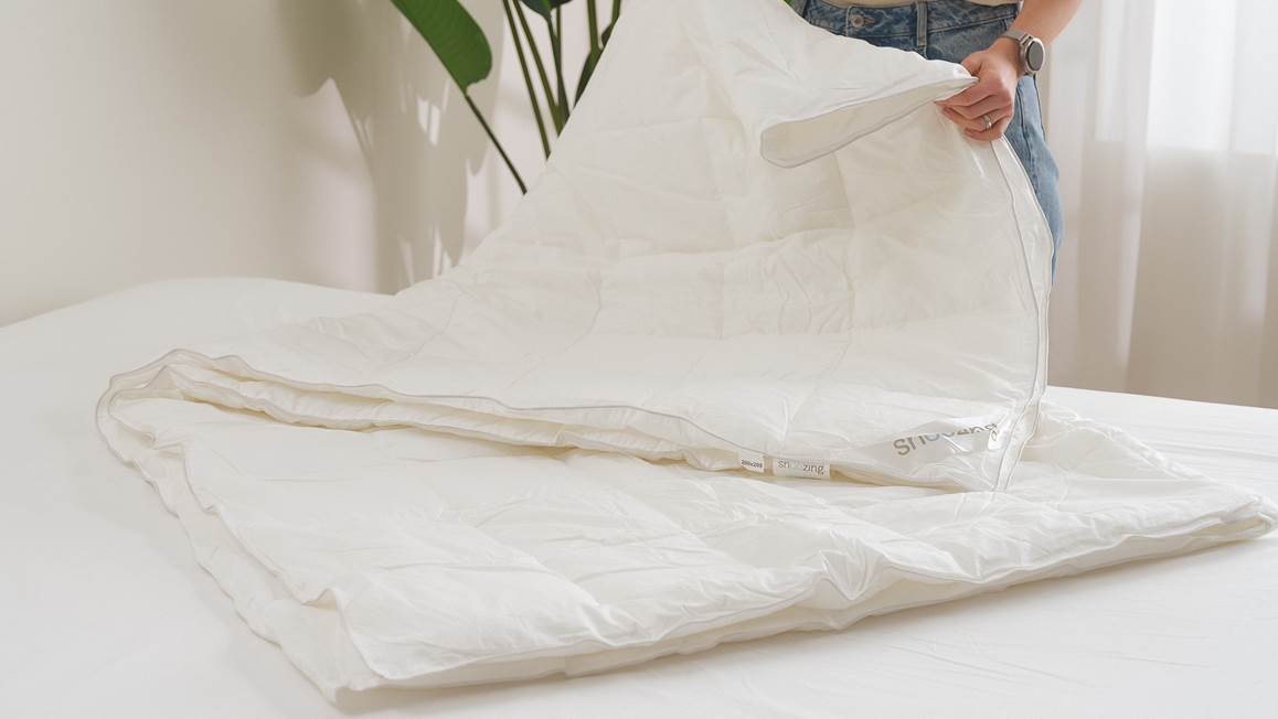 Snoozing Bern couette été bambou