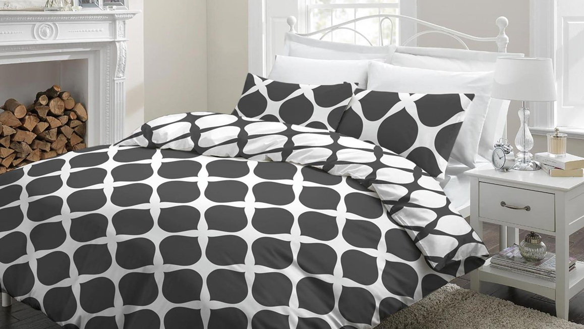 Snoozing Mia housse de couette anthracite