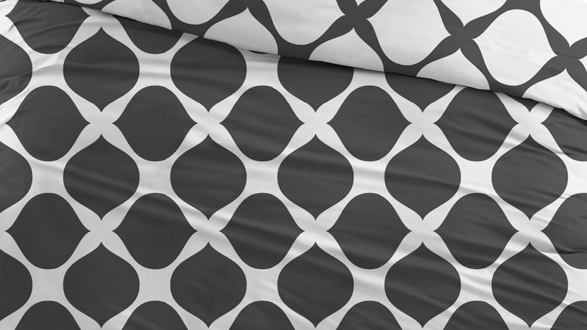 Snoozing Mia housse de couette anthracite