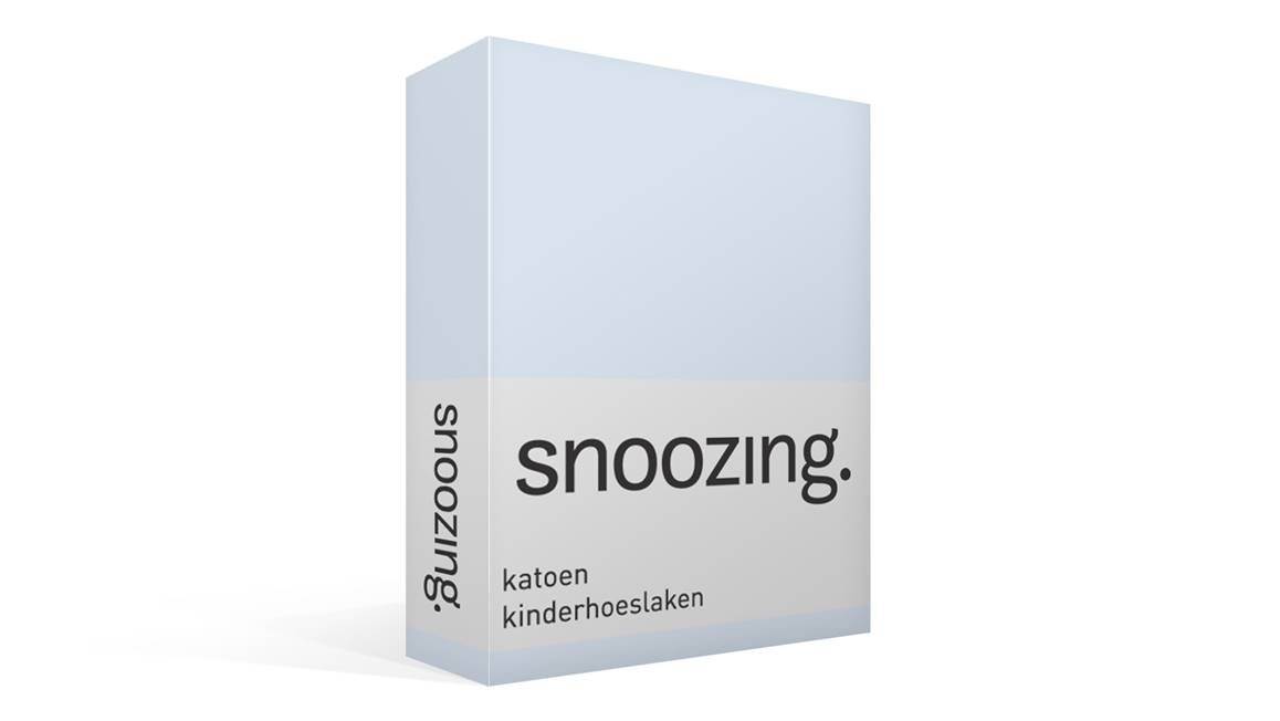 Snoozing drap-housse enfant coton