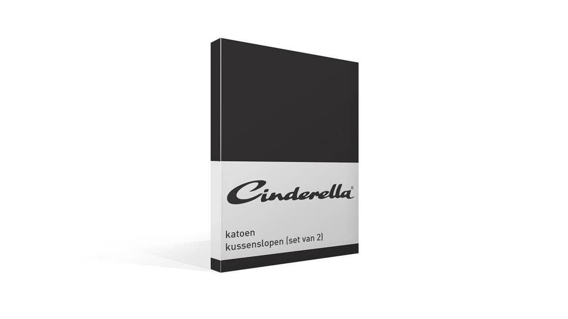 Cinderella taies d’oreiller coton 57 fils (lot de 2)