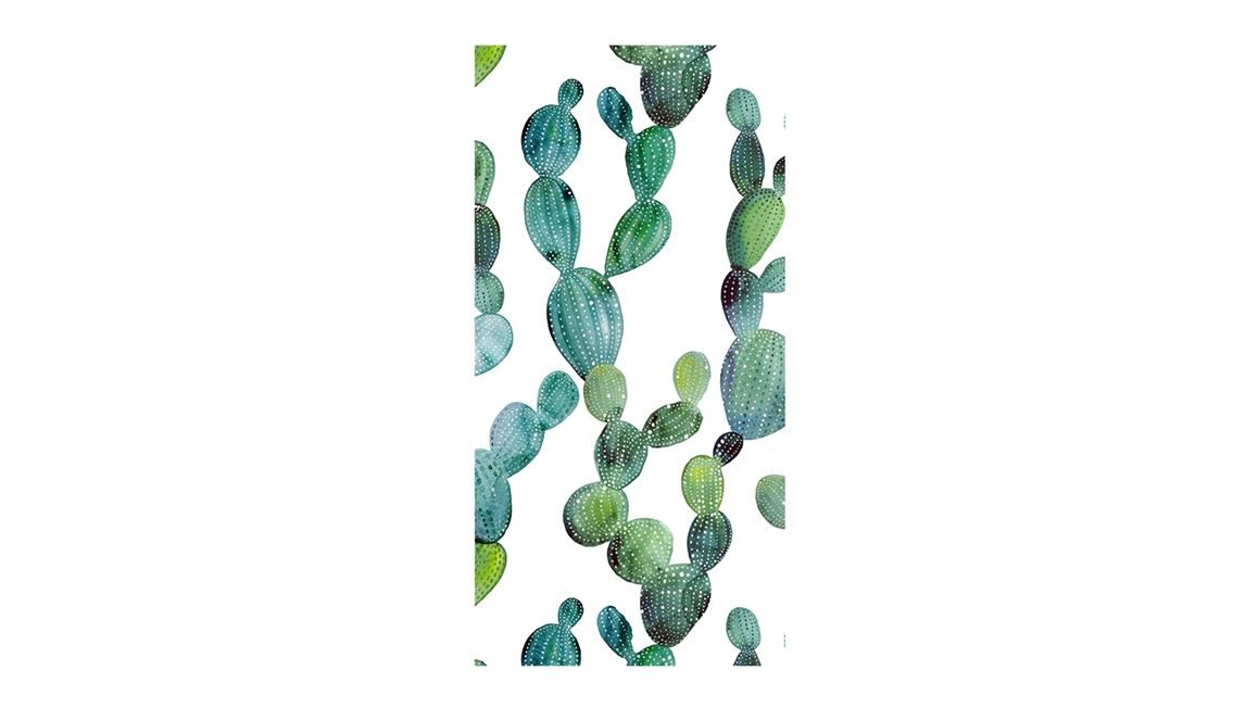 Good Morning Cactus serviette de plage