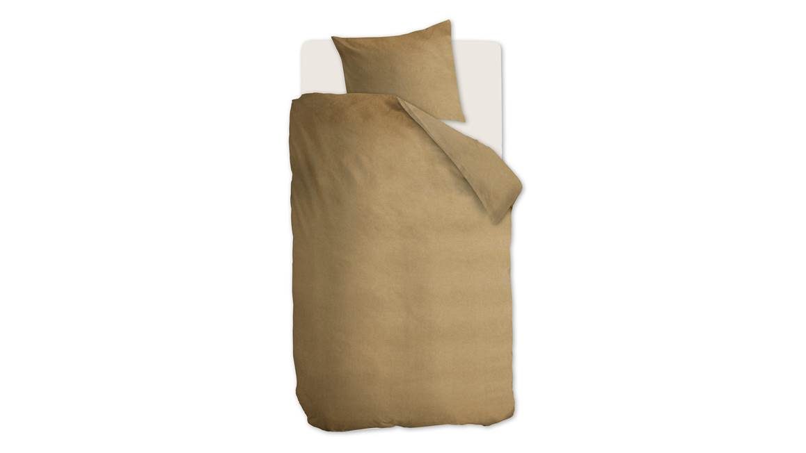 Beddinghouse Frost housse de couette en flanelle or