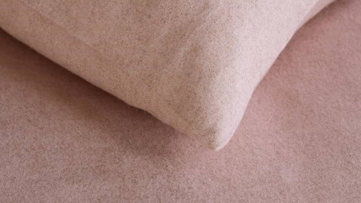 Beddinghouse Frost housse de couette en flanelle rose poudré