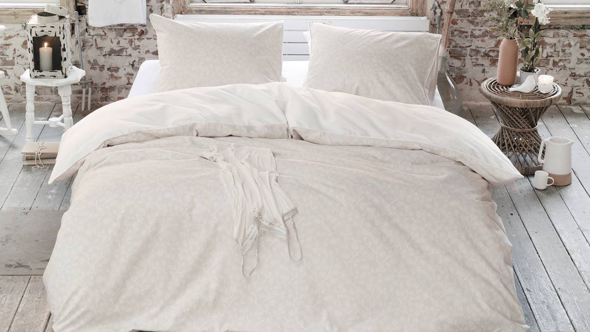 Walra White Forest housse de couette en flanelle
