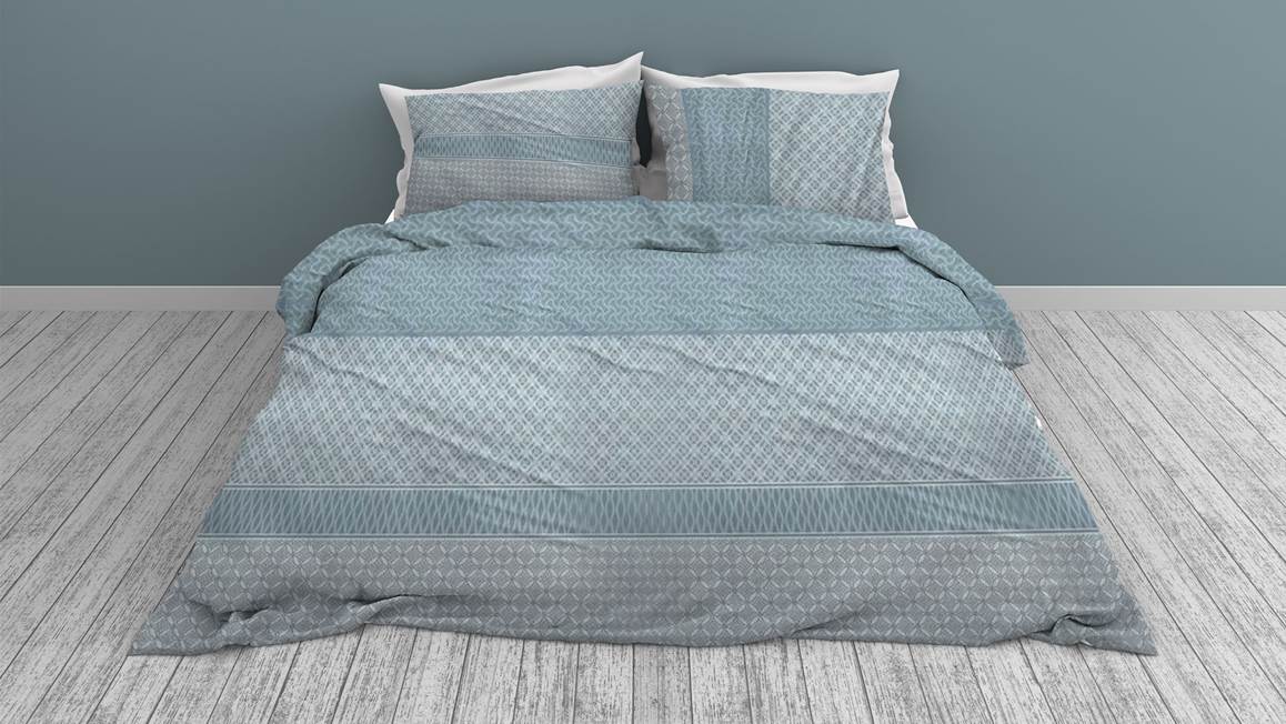 Snoozing Lander housse de couette en flanelle