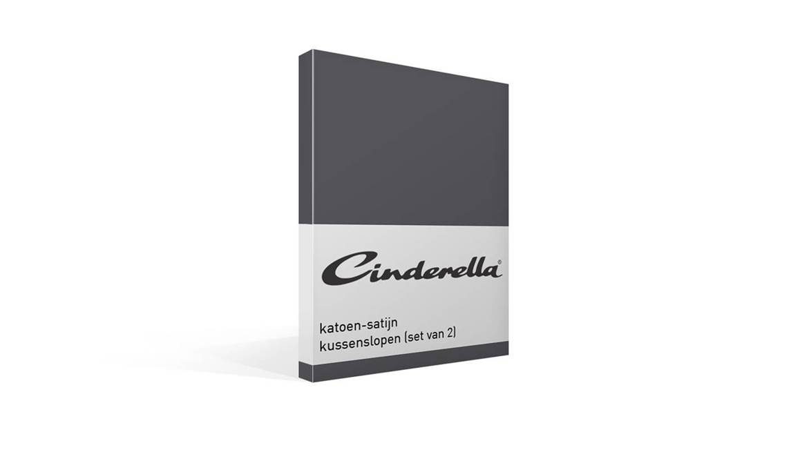 Cinderella taies d'oreiller satin (lot de 2)