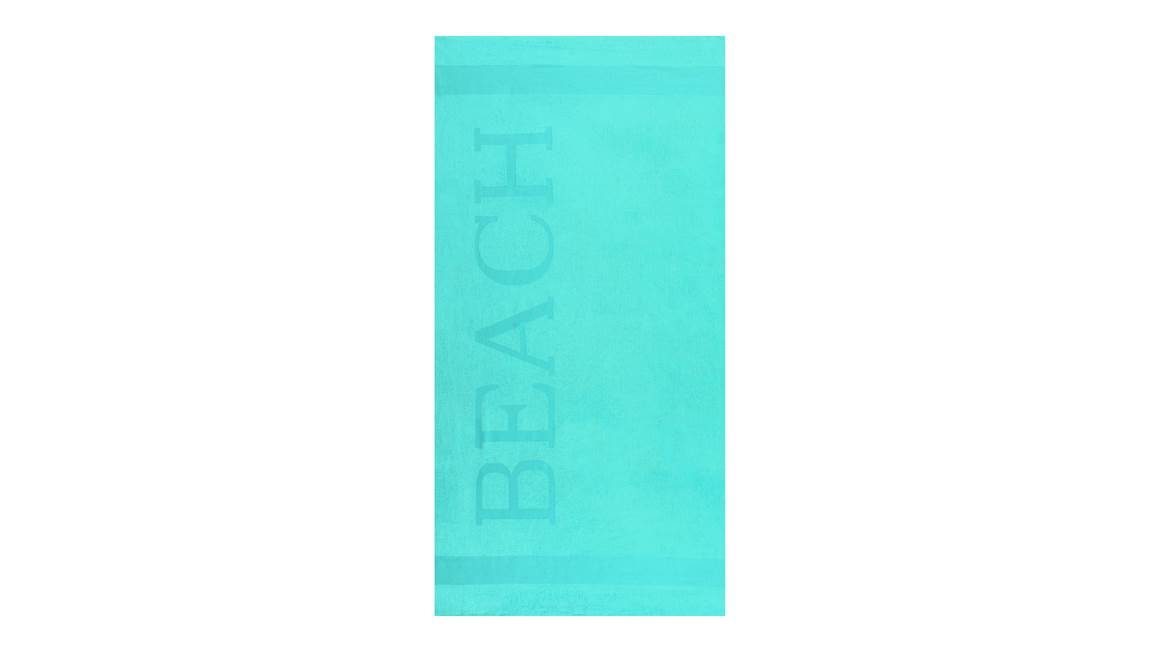Beach serviette de plage vert marin