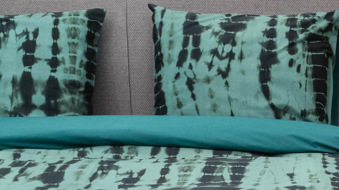 Kayori Sai housse de couette vert