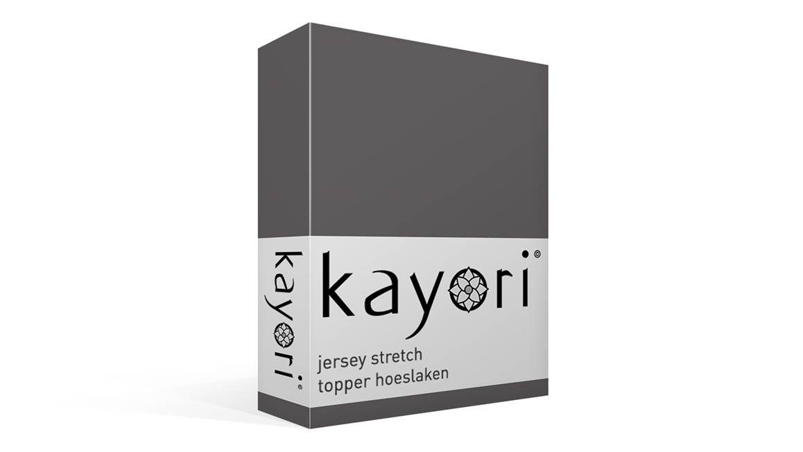 Kayori Shizu drap-housse surmatelas jersey stretch
