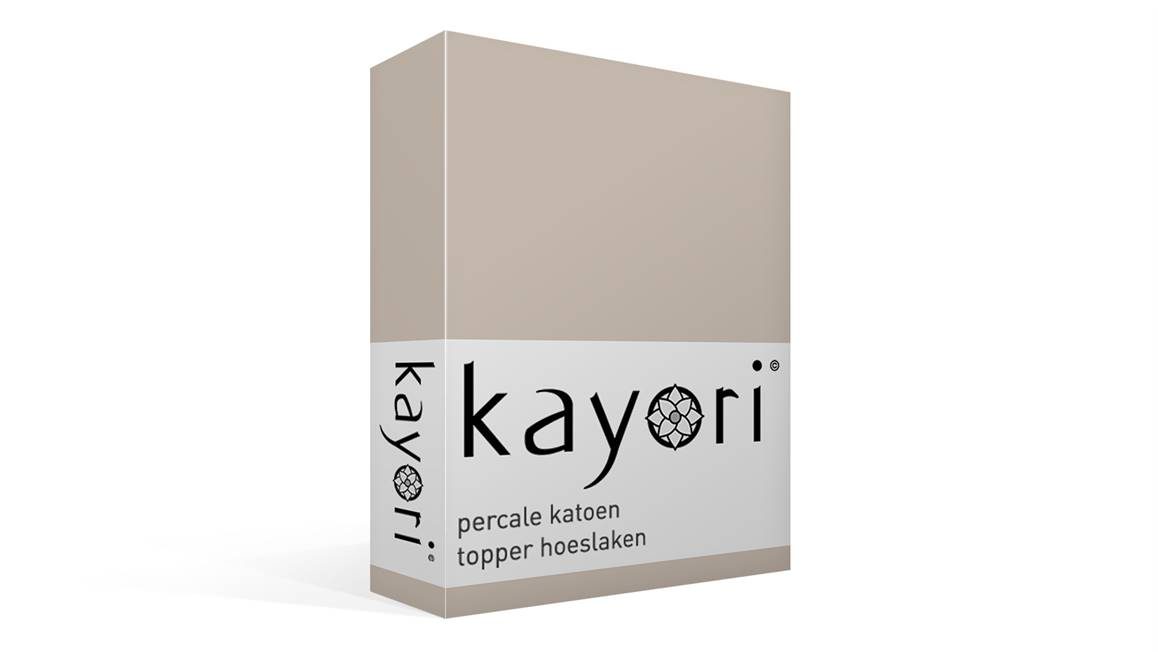 Kayori Shizu drap-housse surmatelas percale