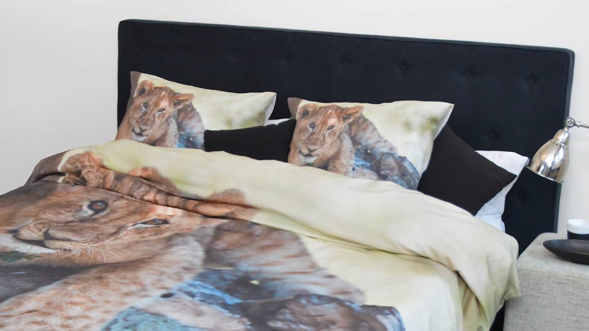 Snoozing Lion housse de couette