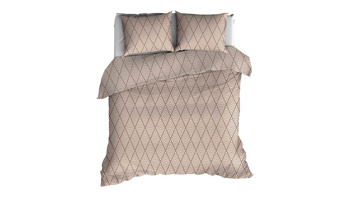 Romanette Rhombus housse de couette en flanelle