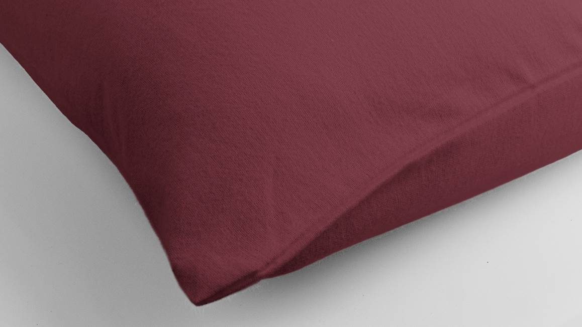 Snoozing taies d'oreiller flanelle (lot de 2)