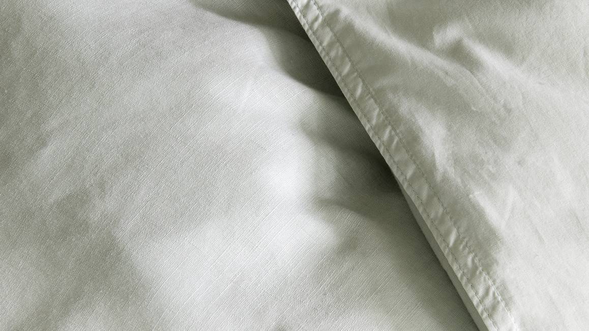 Walra Natural Mix housse de couette - Vert jade ...
