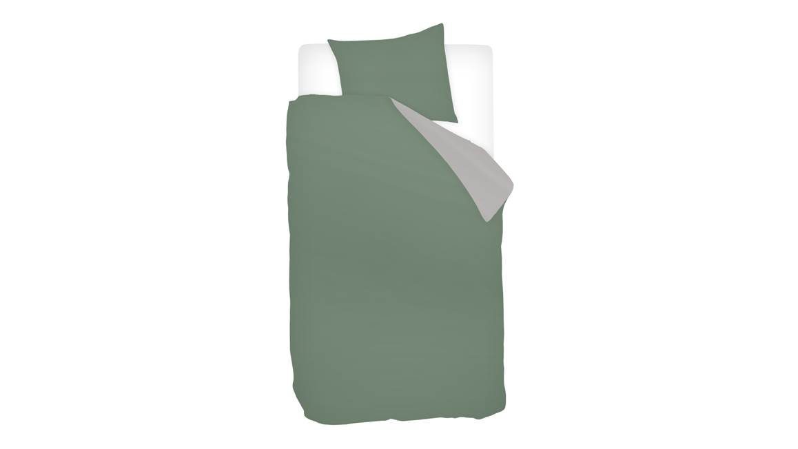 Snoozing Two Tone housse de couette en flanelle