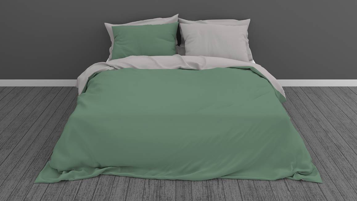 Snoozing Two Tone housse de couette en flanelle