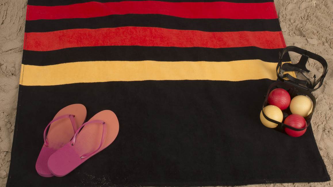 Clarysse Multi Stripes serviette de plage