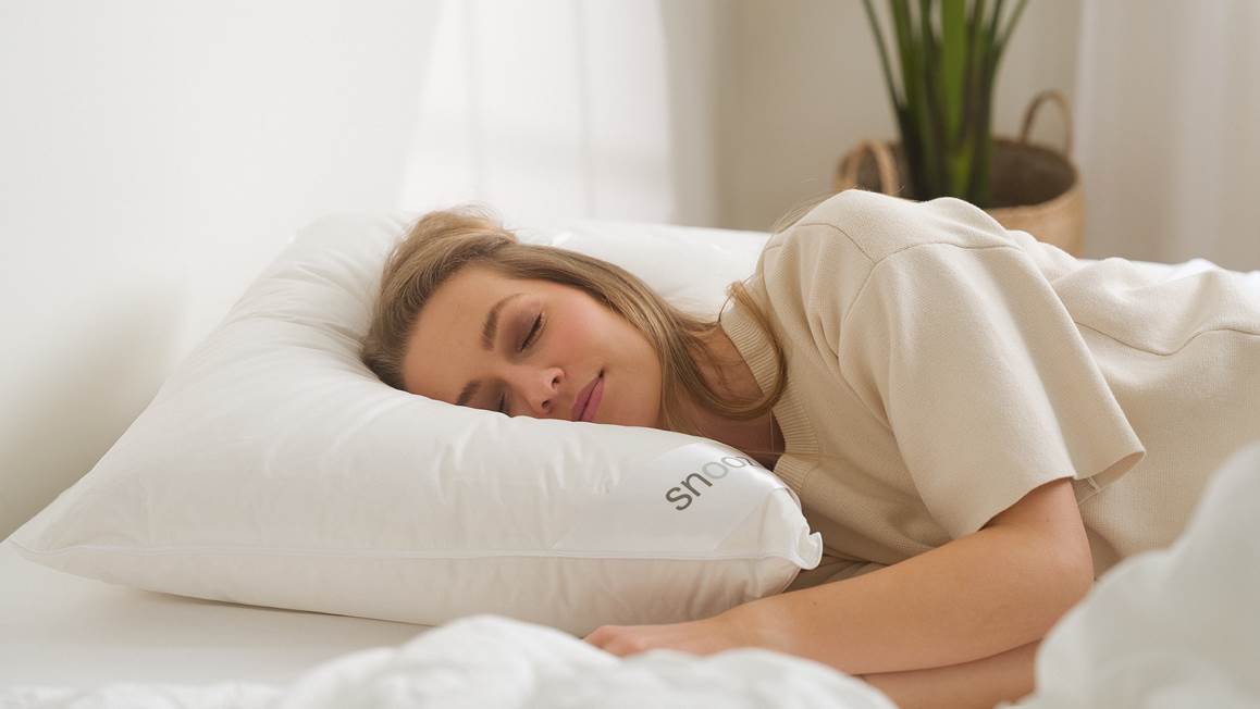 SnoozingMatterhorn oreiller duvet moelleux